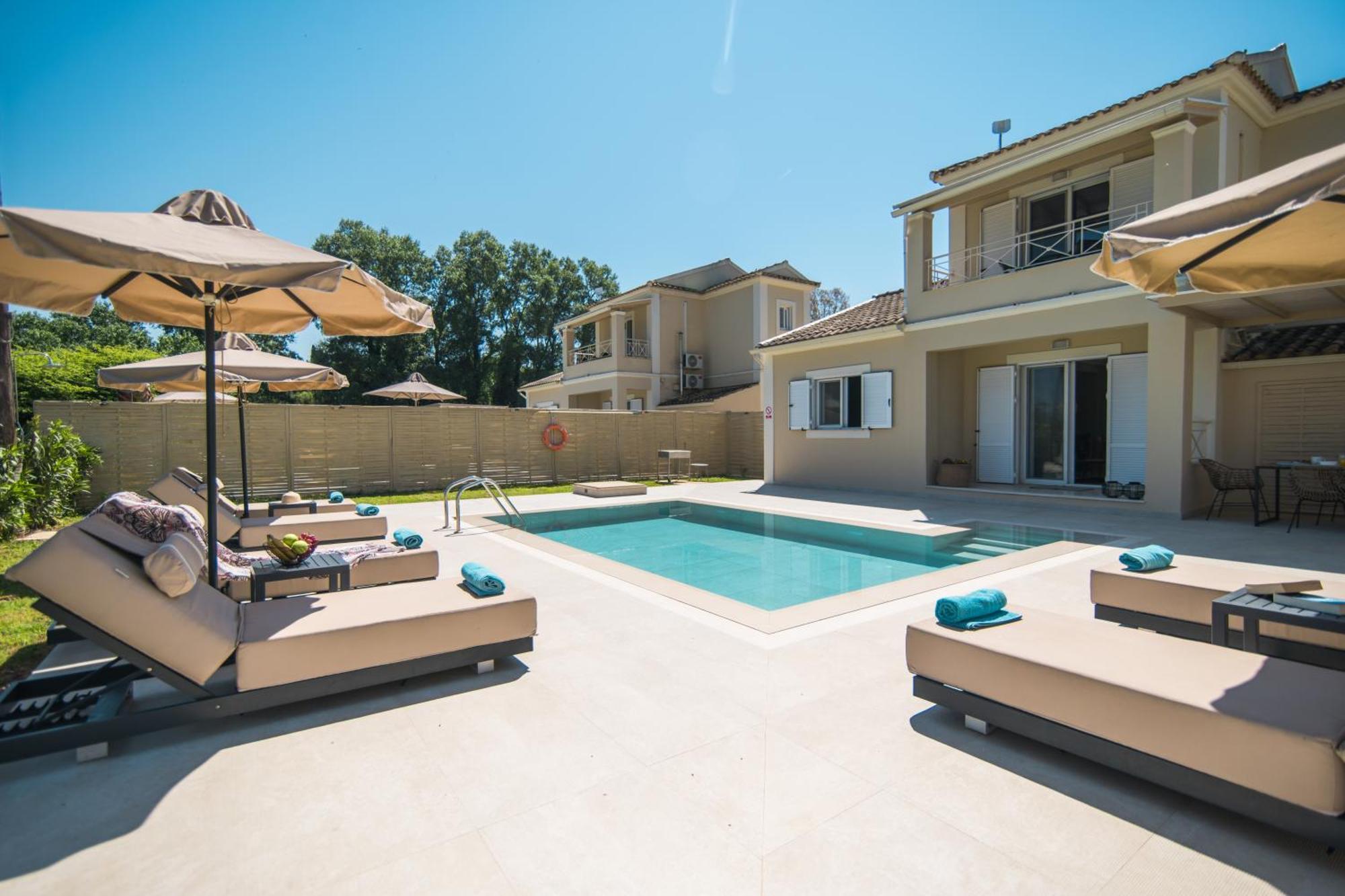 My Corfu Luxury Villa With Private Pool Sidari  Bagian luar foto