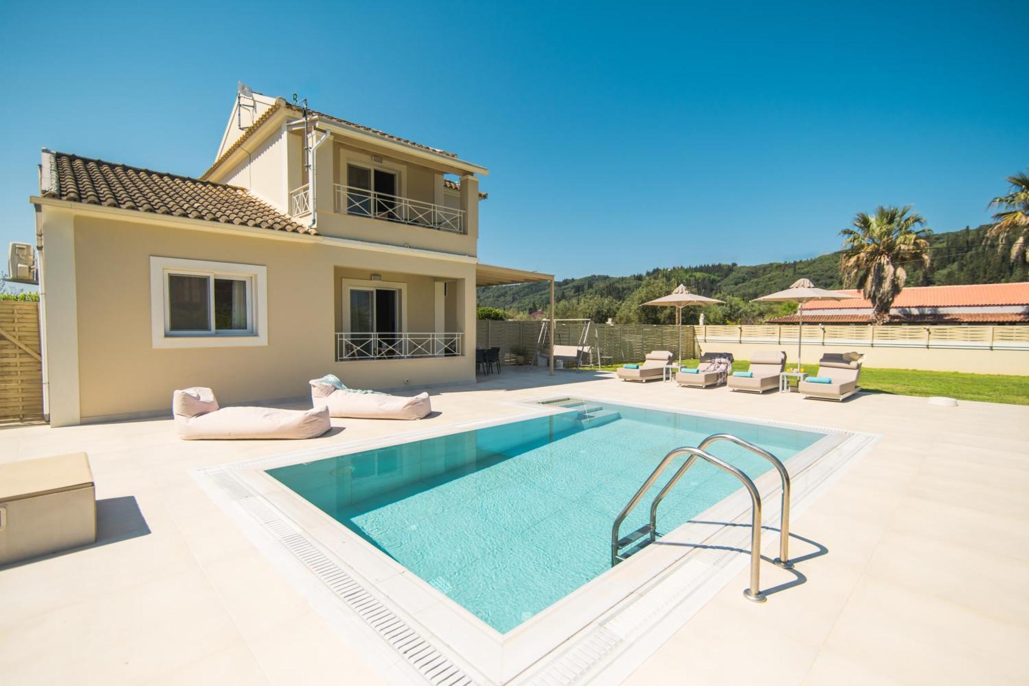 My Corfu Luxury Villa With Private Pool Sidari  Bagian luar foto