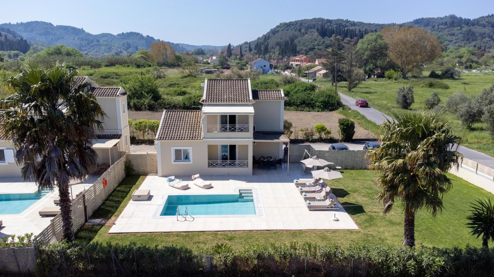My Corfu Luxury Villa With Private Pool Sidari  Bagian luar foto