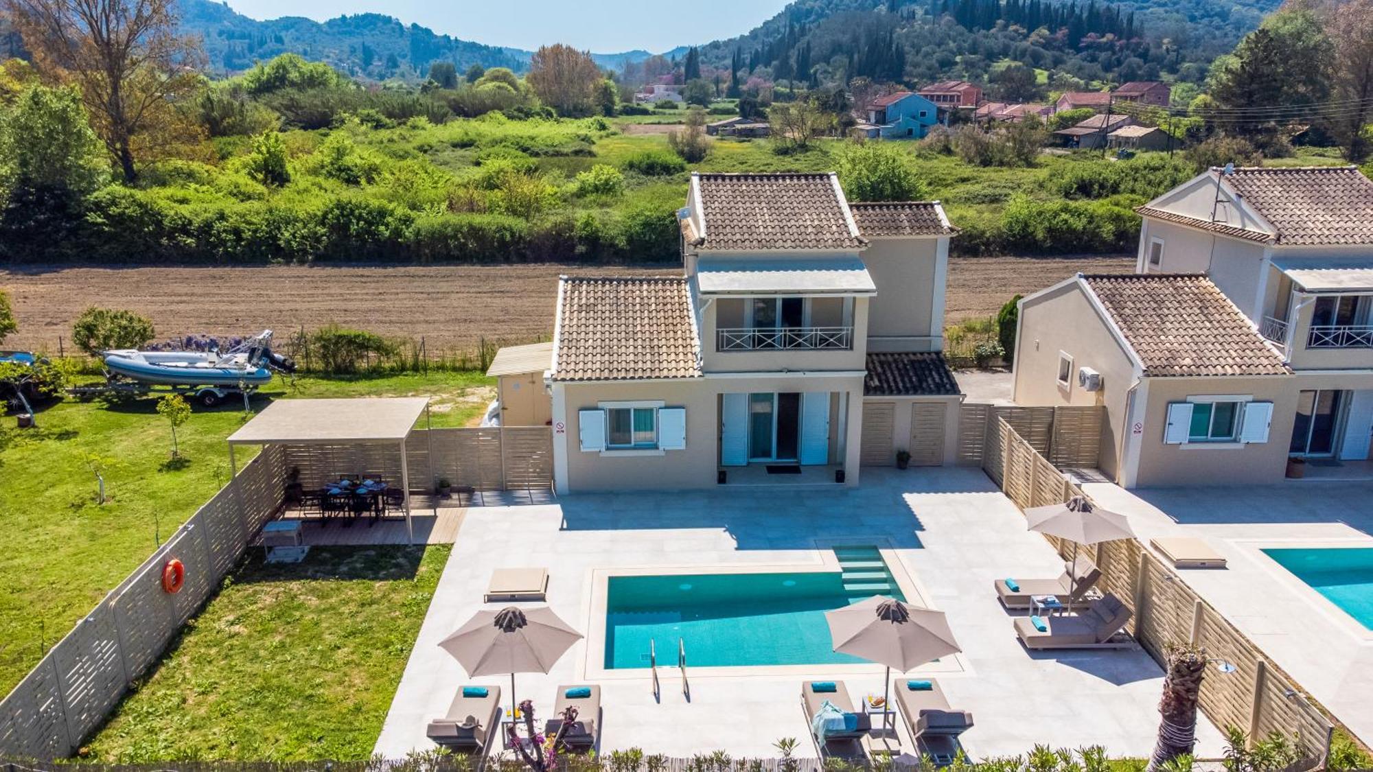 My Corfu Luxury Villa With Private Pool Sidari  Bagian luar foto